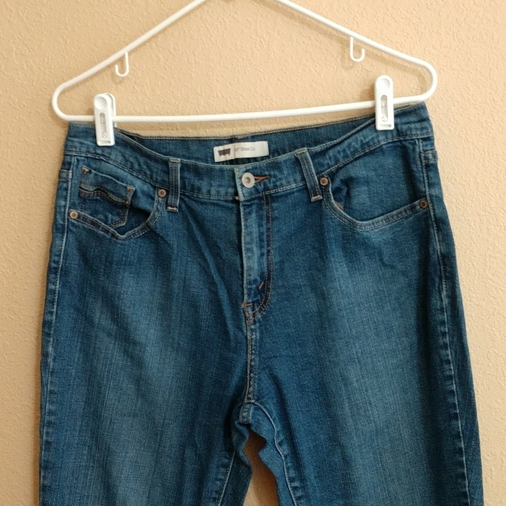 Levi's 515 Boot Cut Jeans Size 12 - Picture 3 of 9
